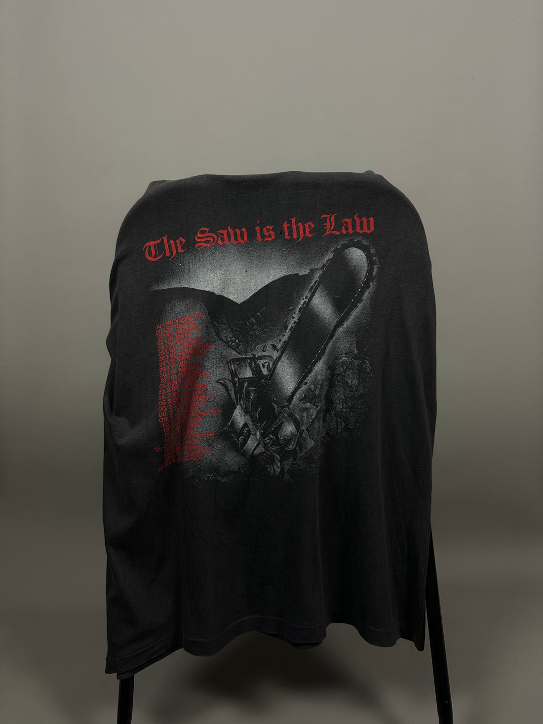 Sodom 1990 The Saw Is The Law Vintage T-Shirt