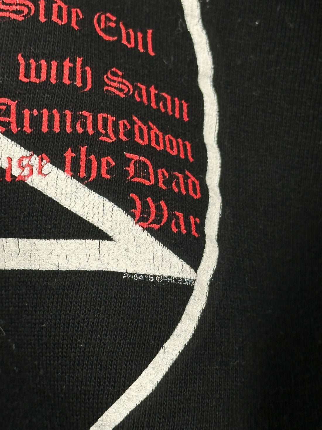 Bathory 2009 Goat Logo Black Mark Sweatshirt Zipper