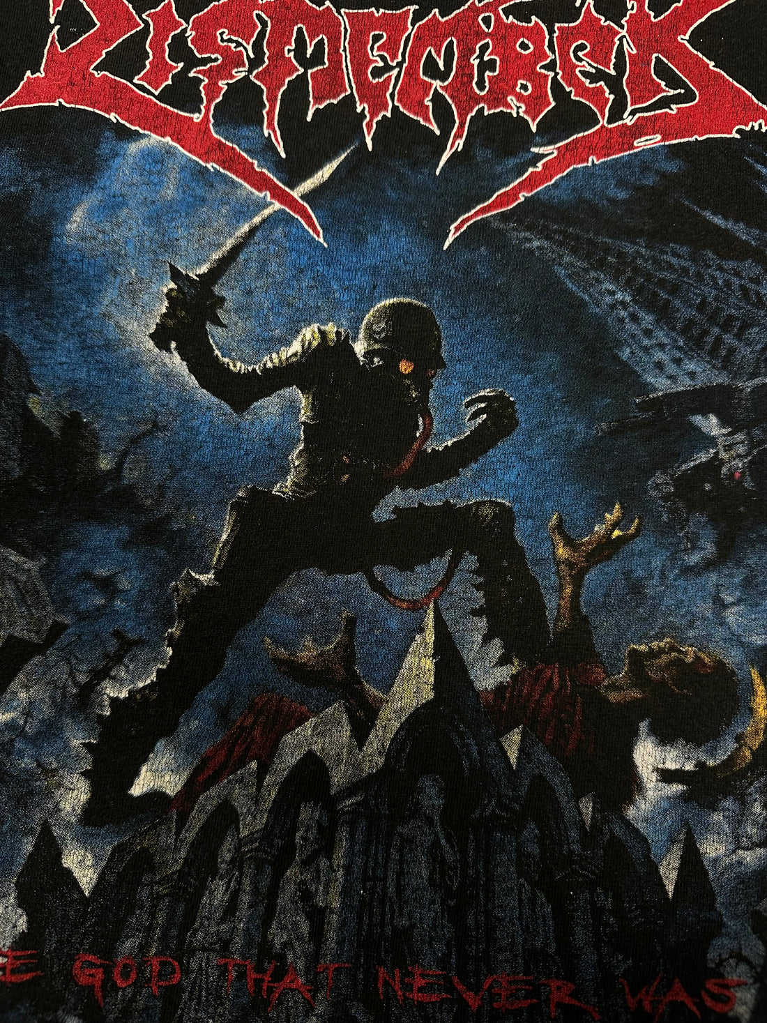 Dismember 2006 The God That Never Was T-Shirt