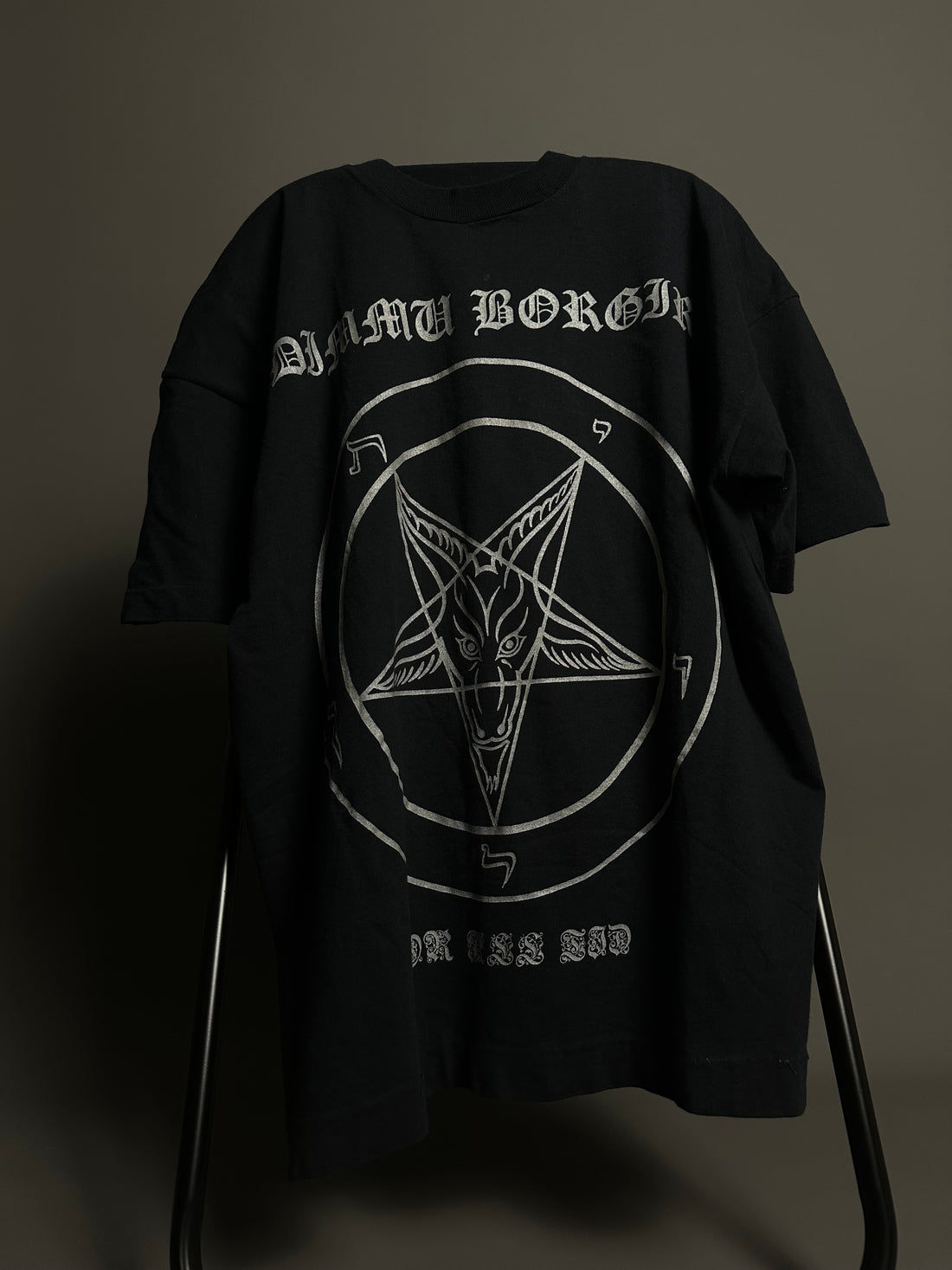 Vintage 1994 Dimmu Borgir For All Tid T-Shirt
