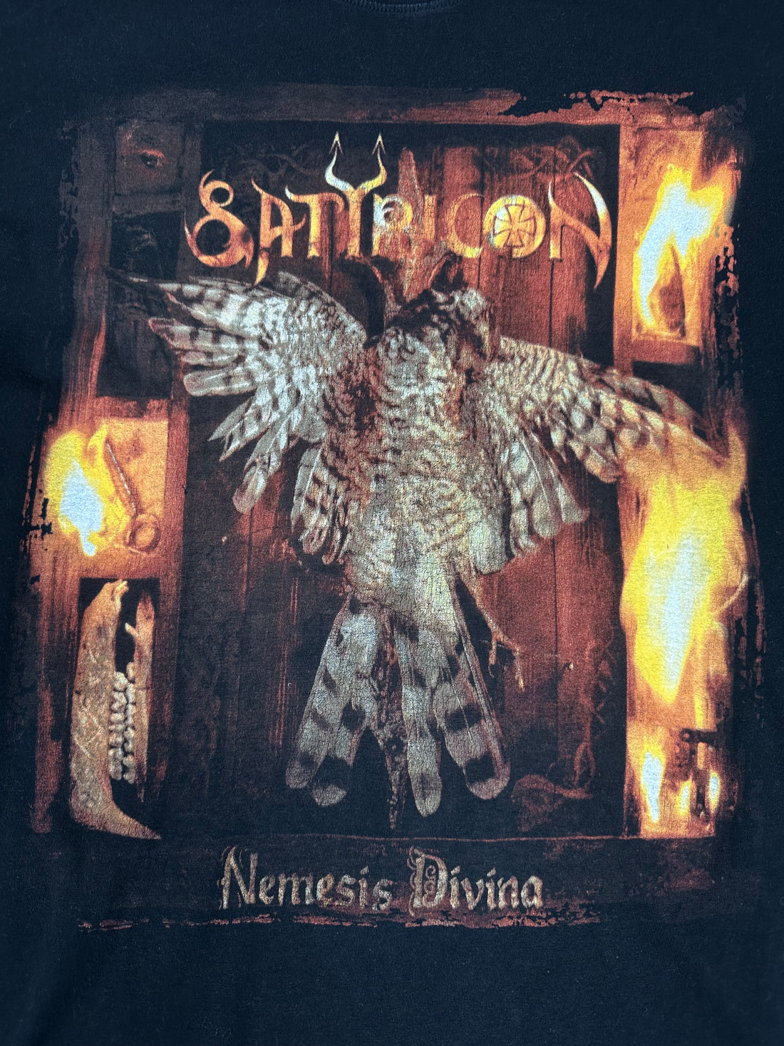Vintage 1996 Satyricon Nemesis Divina T-Shirt