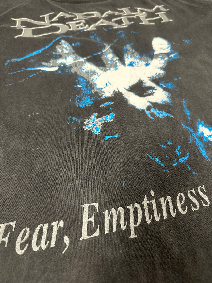 Vintage 1994 Napalm Death Fear Emptiness T-Shirt