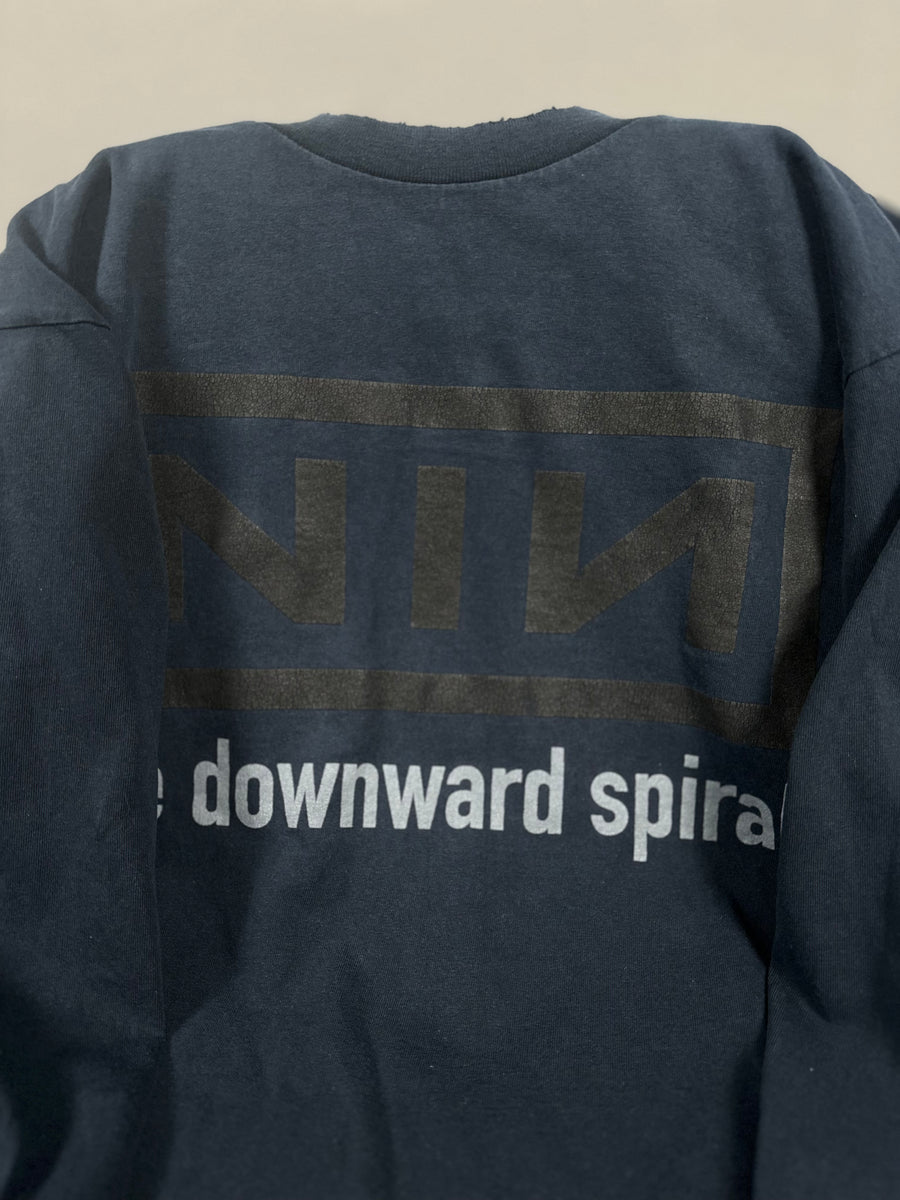 Vintage 1994 Nine Inch Nails Halo Eight Downward Spiral Longsleeve