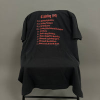 Vintage 1991 Entombed Crawling Germany T-Shirt