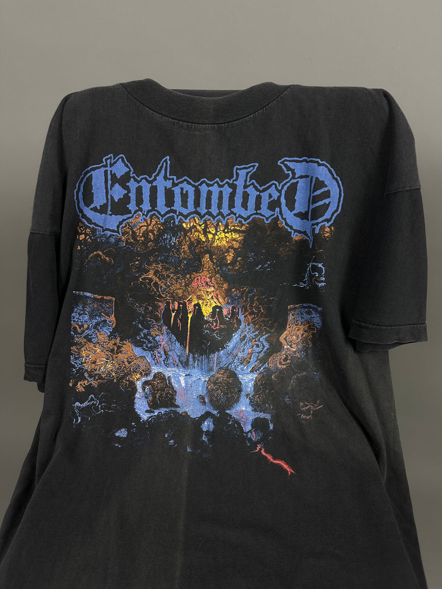 Vintage 1991 Entombed Clandestine T-Shirt