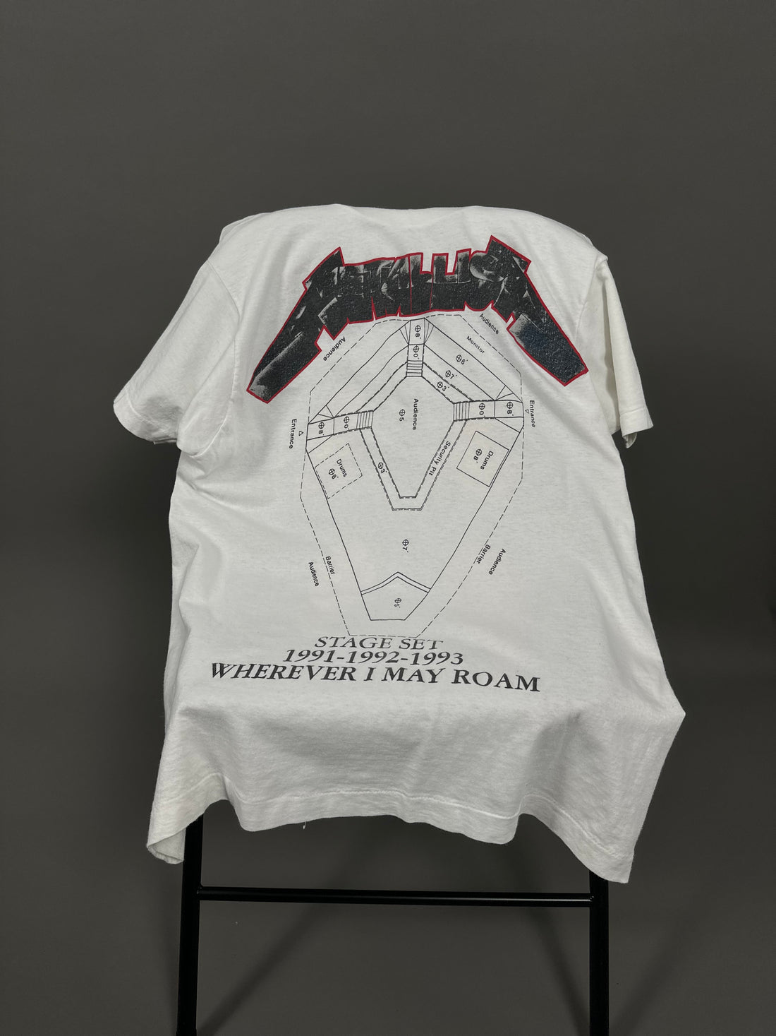 Vintage 1991 Metallica Tour T-Shirt