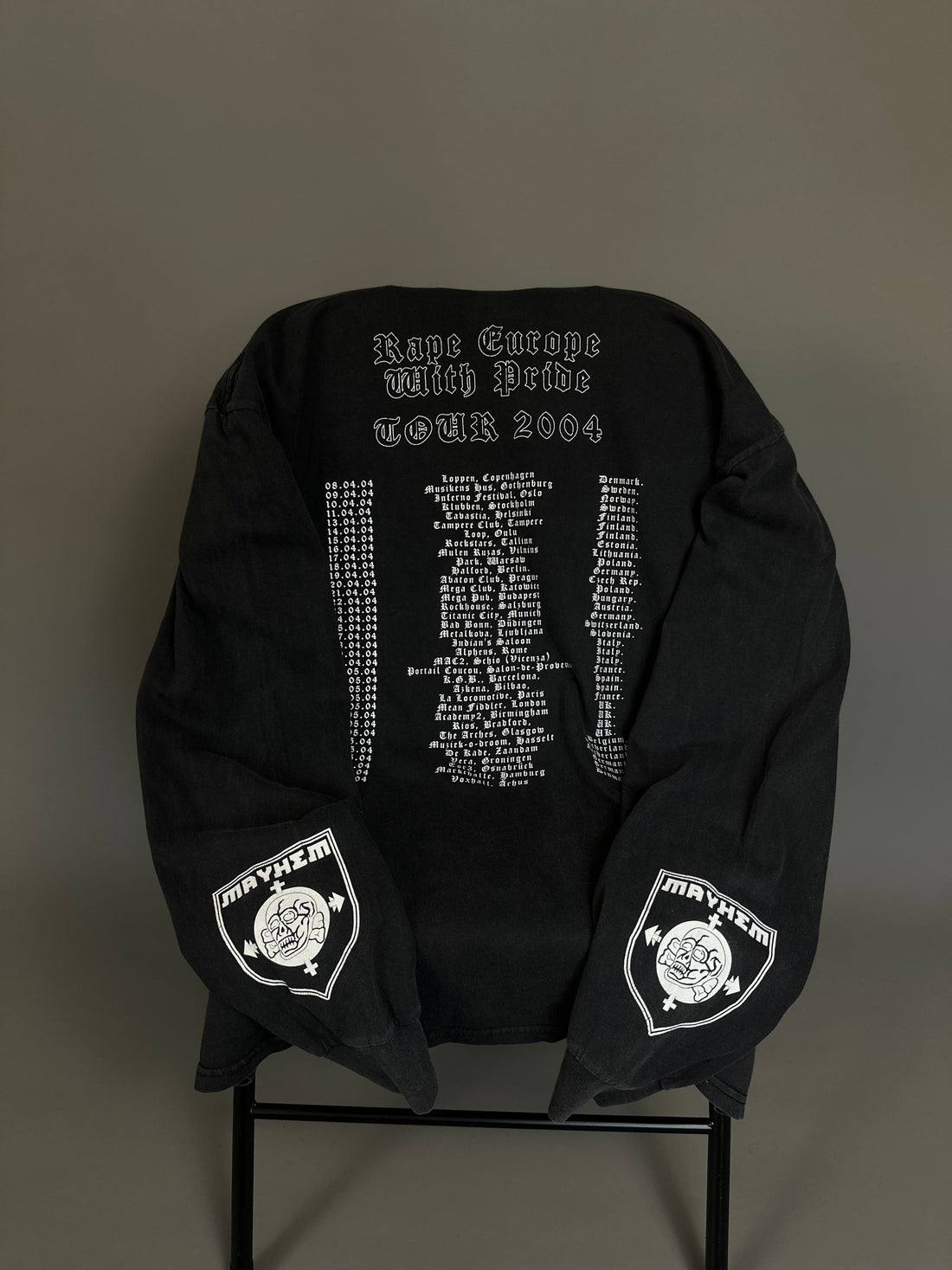 Vintage 2004 Mayhem Tour Longsleeve