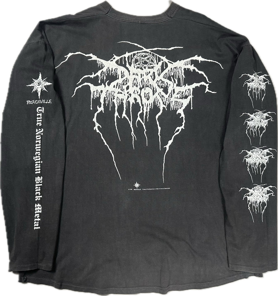 Vintage 1999 Darkthrone Blaze In The Northern Sky Longsleeve