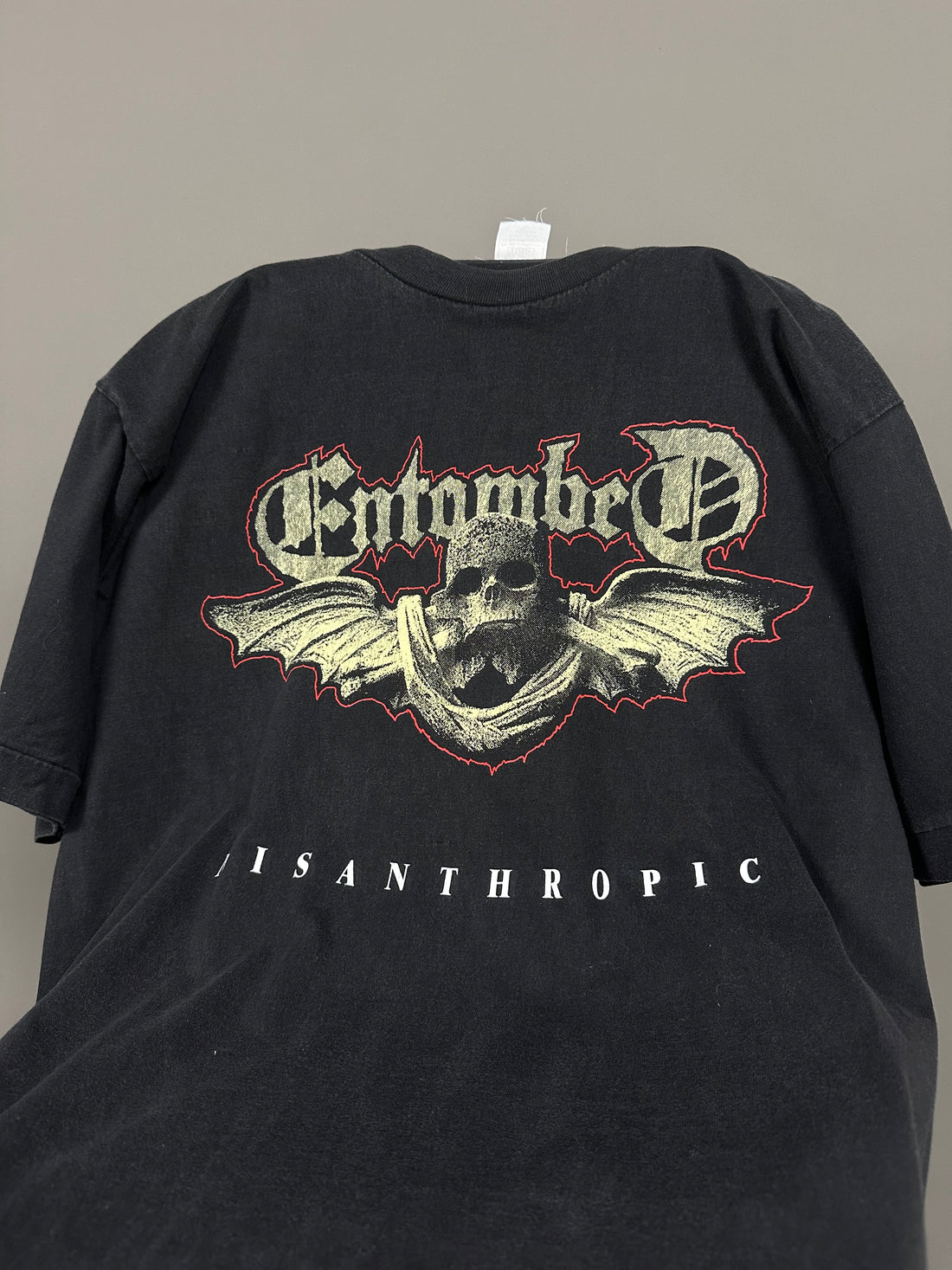 Vintage 1994 Entombed Misanthropic Blood T-Shirt