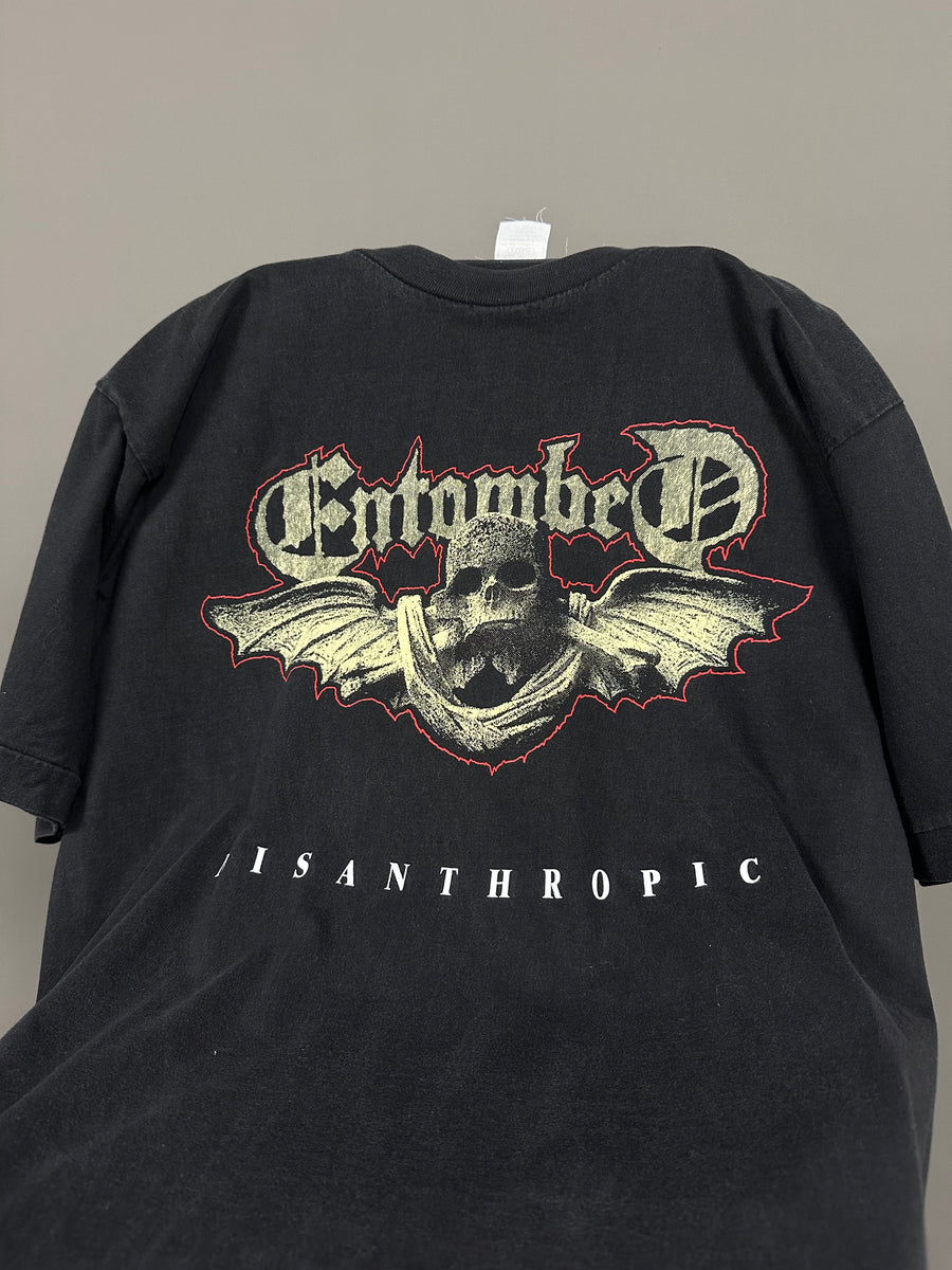 Vintage 1994 Entombed Misanthropic Blood T-Shirt