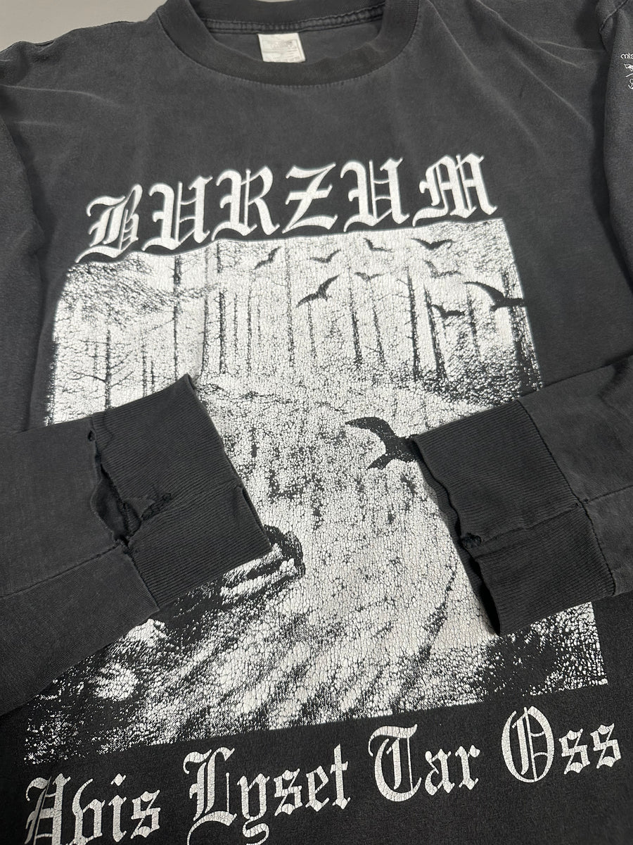 Vintage 1994 Burzum Hvis Lyset Tar Oss Longsleeve