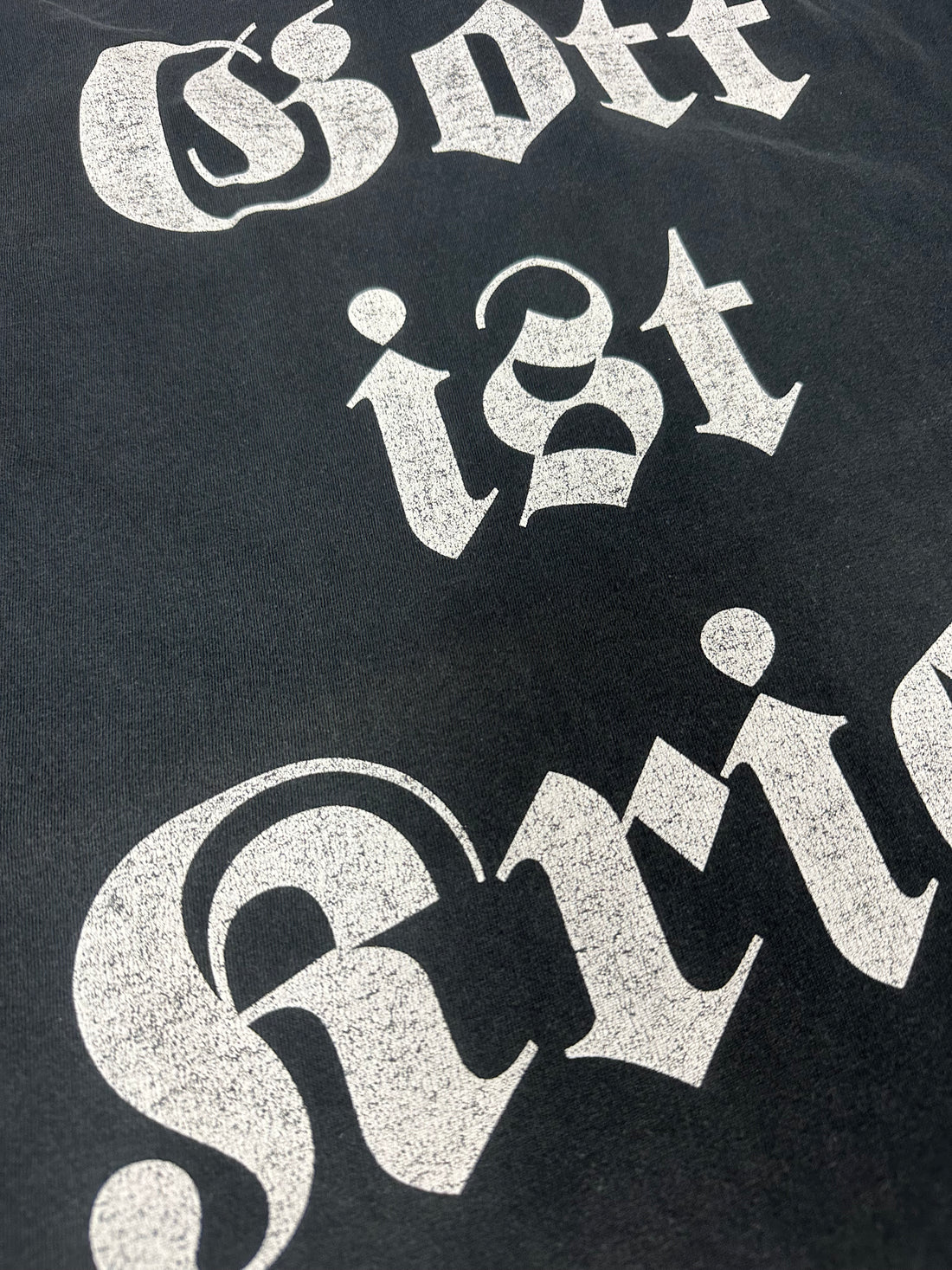 Vintage 1997 Totenmond Gott Ist Krieg T-Shirt