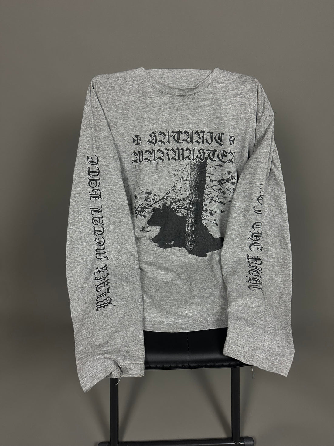 Vintage 2004 Satanic Warmaster Of The Night Longsleeve