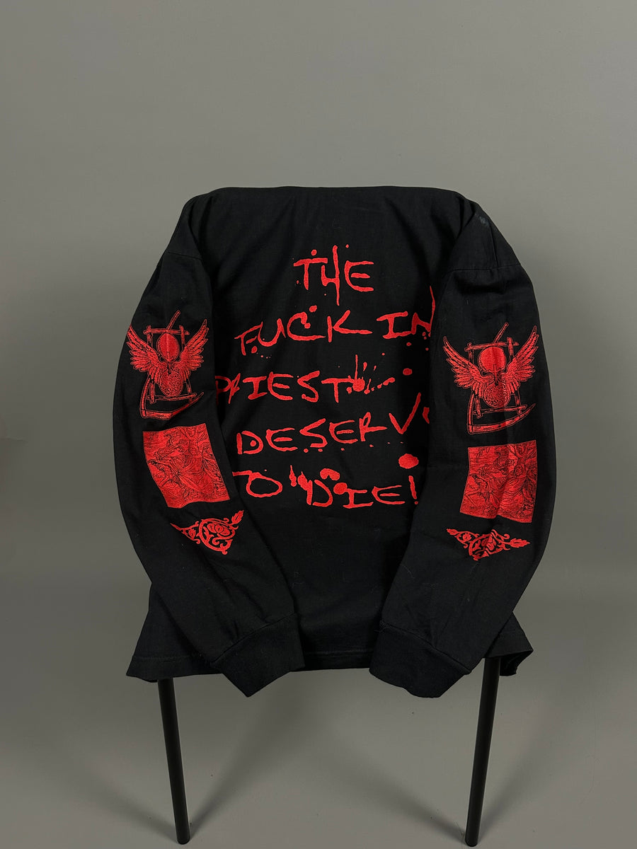Vintage 1998 Cradle Of Filth Cruelty Priest Longsleeve
