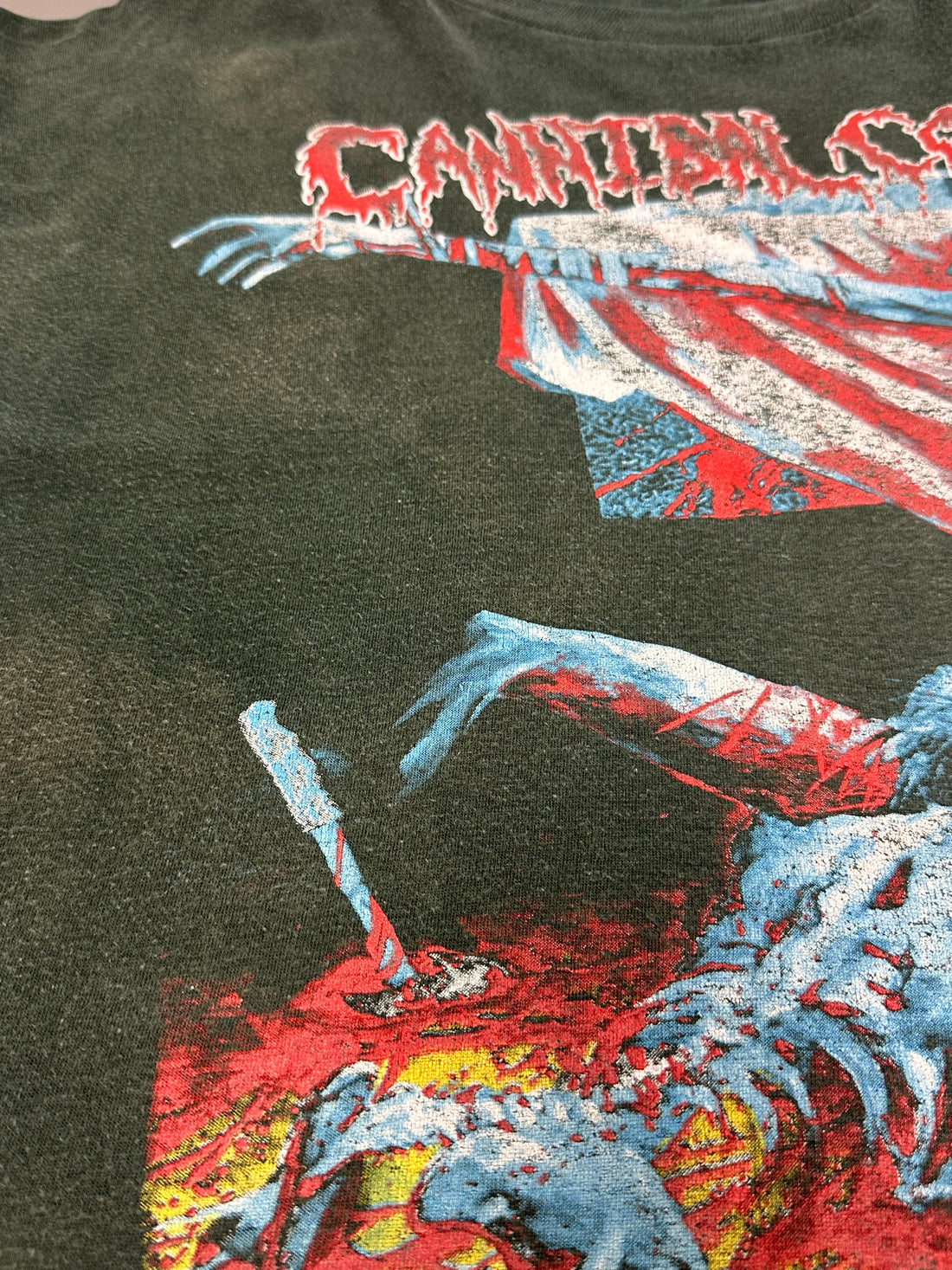 Cannibal Corpse 1993 Full Of Hate Easter Festival Vintage T-Shirt