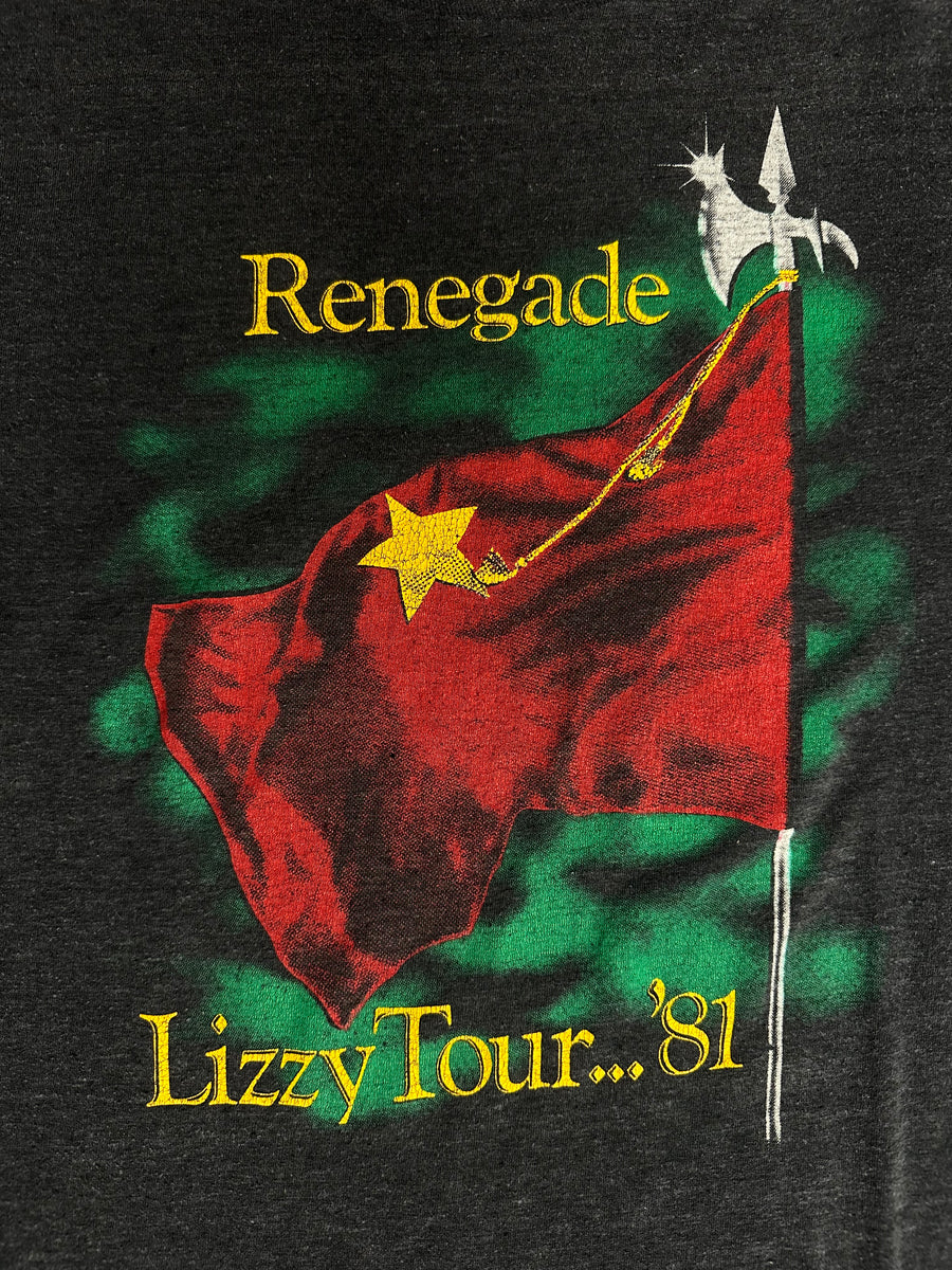 Thin Lizzy 1981 Renegade Vintage T-Shirt