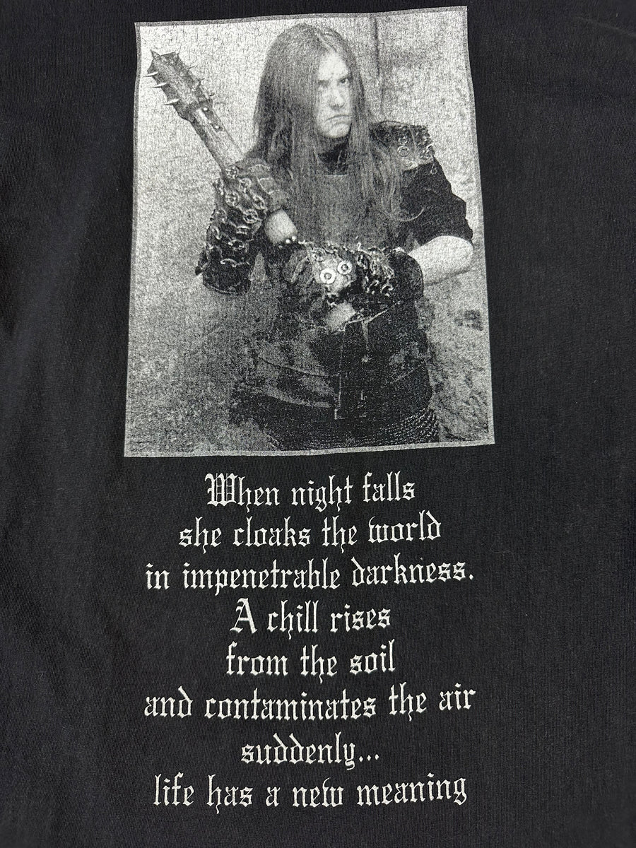 Vintage 1990s Burzum When Night Falls T-Shirt