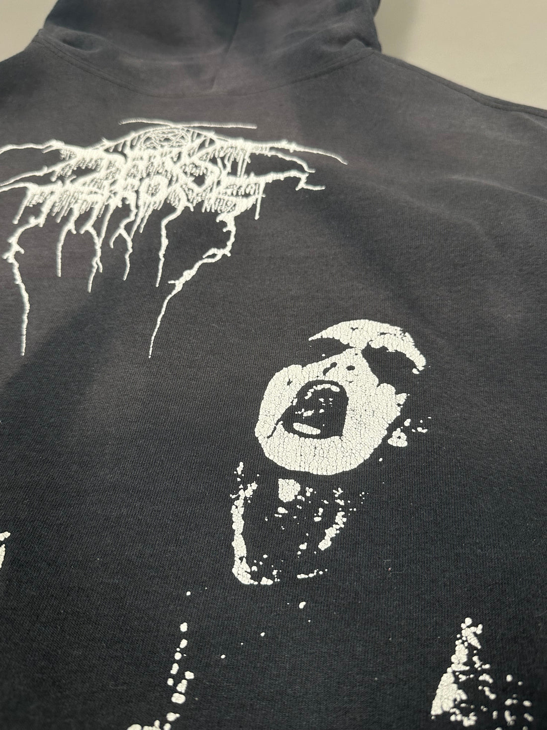 Vintage 1999 Darkthrone Transilvanian Hunger Zipper Sweatshirt