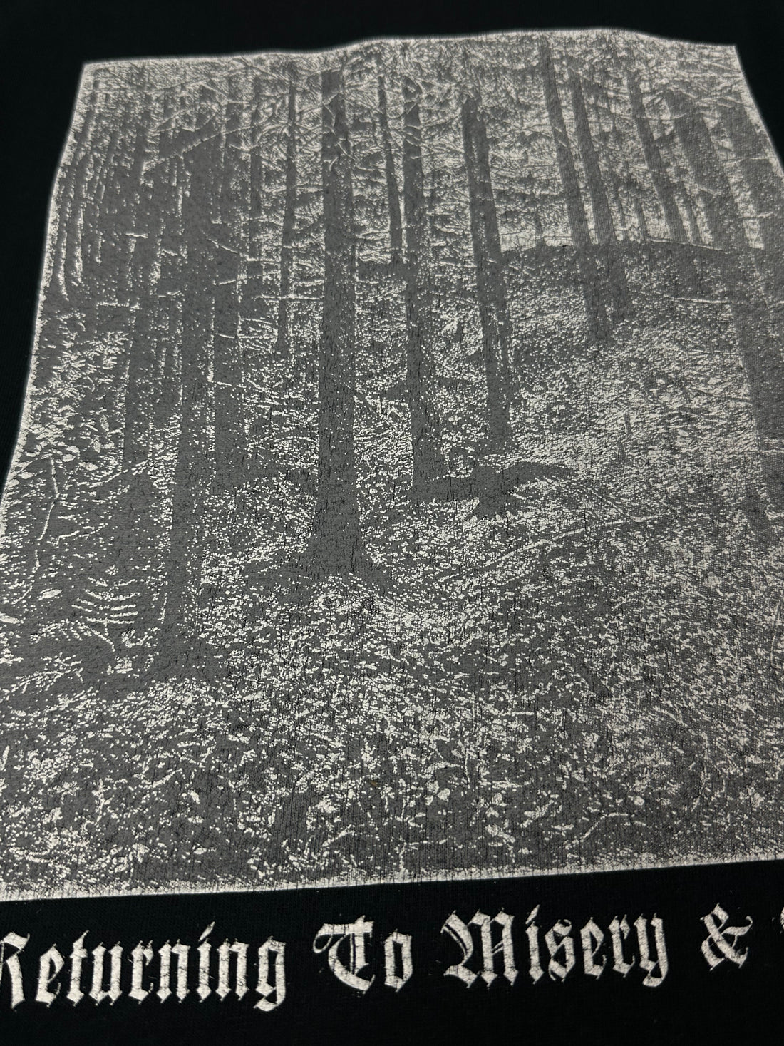 Sargeist 2000s Black Devotion Vintage T-Shirt