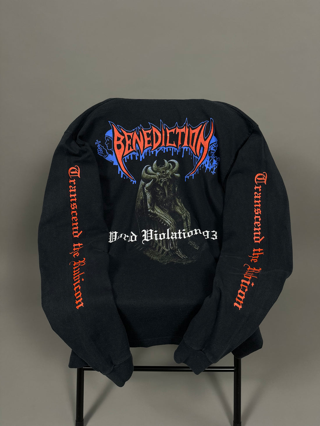 Vintage 1993 Benediction World Violation Longsleeve