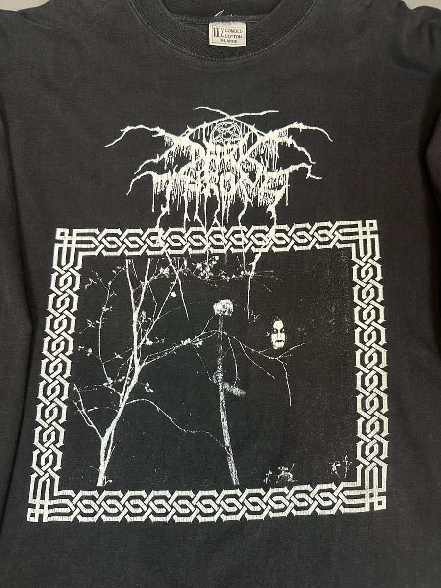 Vintage 1997 Darkthrone Under A Funeral Moon Longsleeve