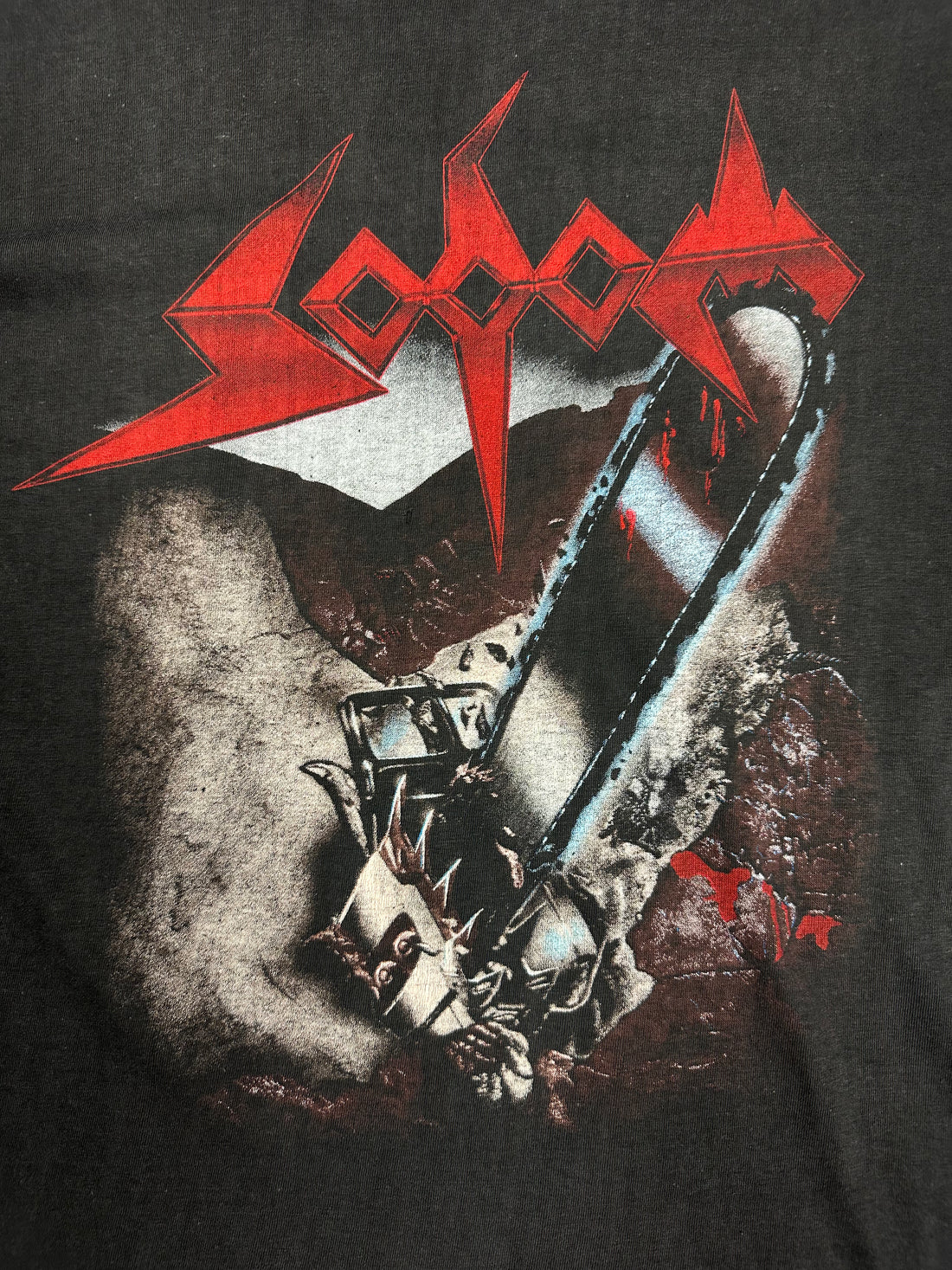 Sodom 1990 The Saw Is The Law Vintage T-Shirt