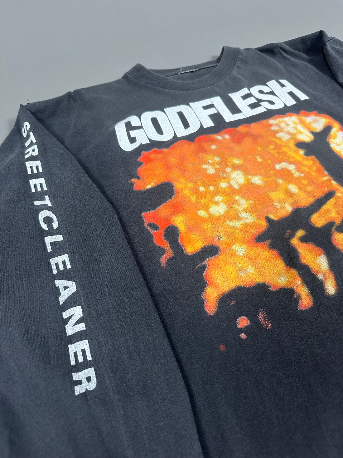 Vintage 1991 Godflesh Streetcleaner Longsleeve