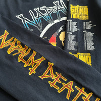 Vintage 1991 Napalm Death US Tour Longsleeve