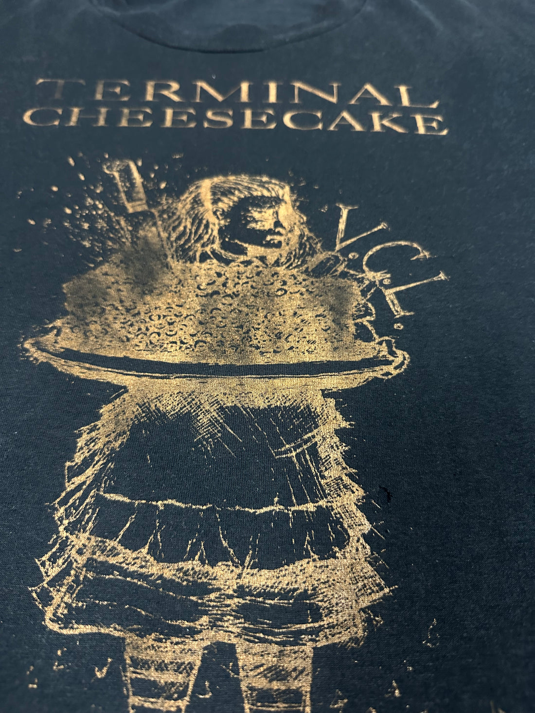 Terminal Cheesecake 1989 V.C.L. Vintage T-Shirt