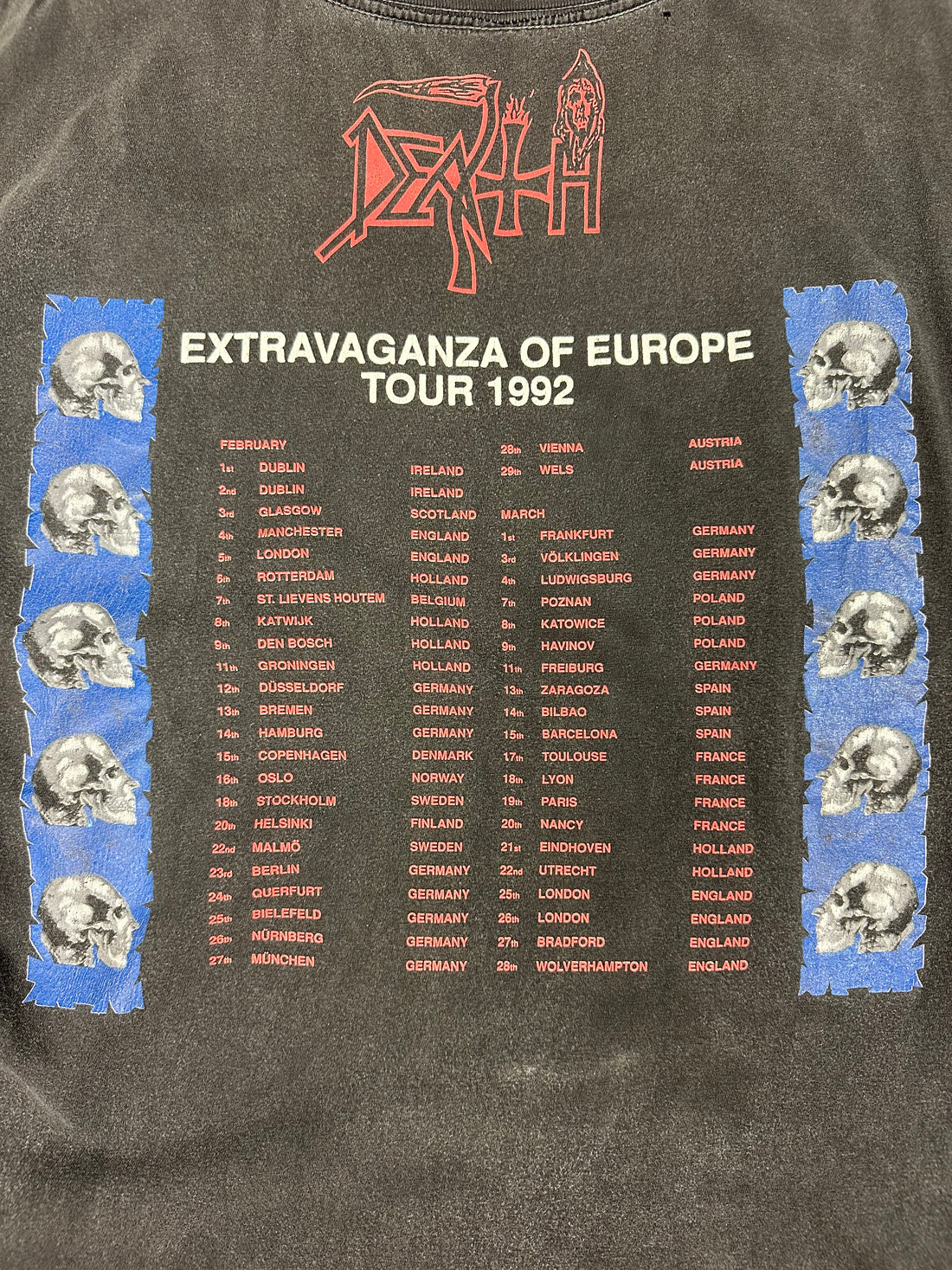 Death 1991 Extravaganza Vintage Tank Top Shirt
