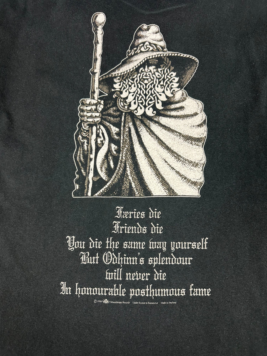 Burzum 1998 Det Som Engar Var Vintage T-Shirt