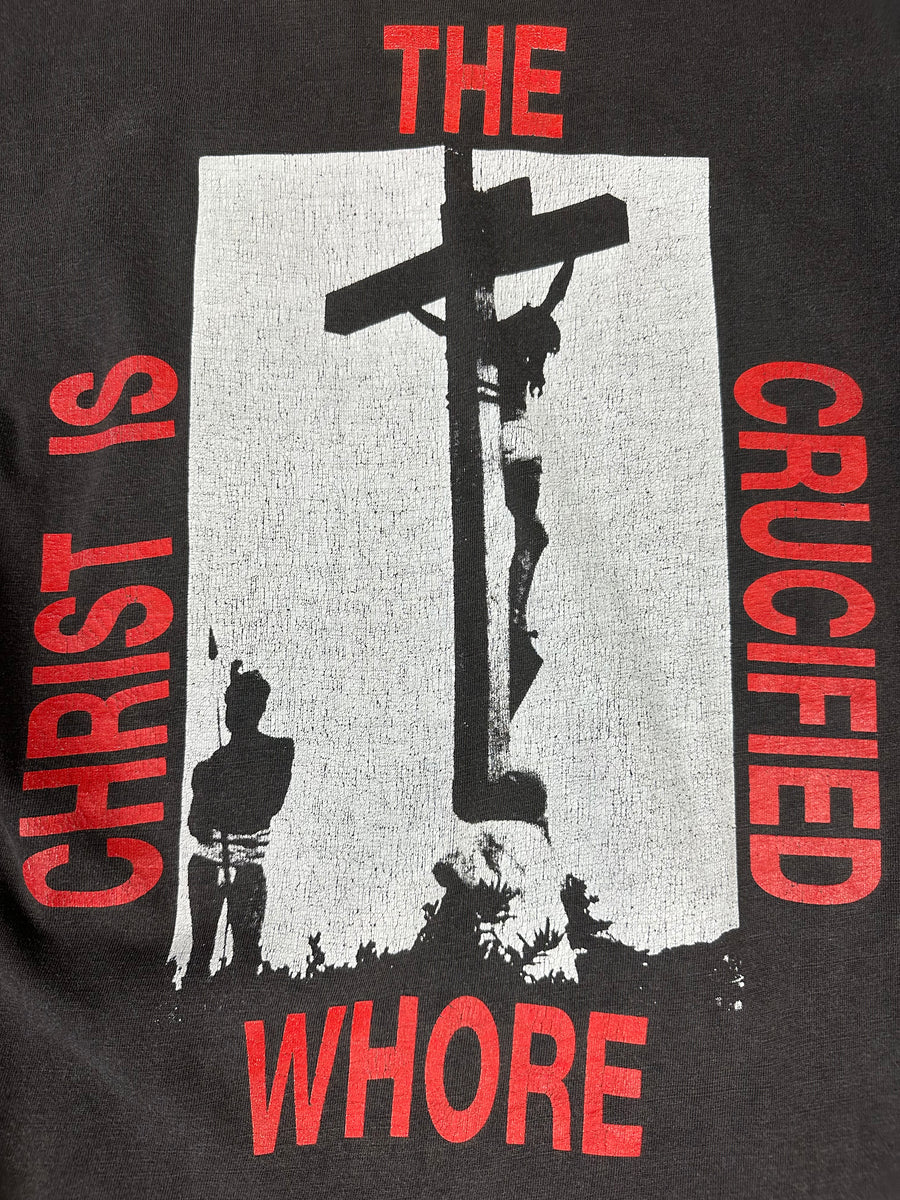 Vintage 1993 Impaled Nazarene Crucified Sleeveless T-Shirt