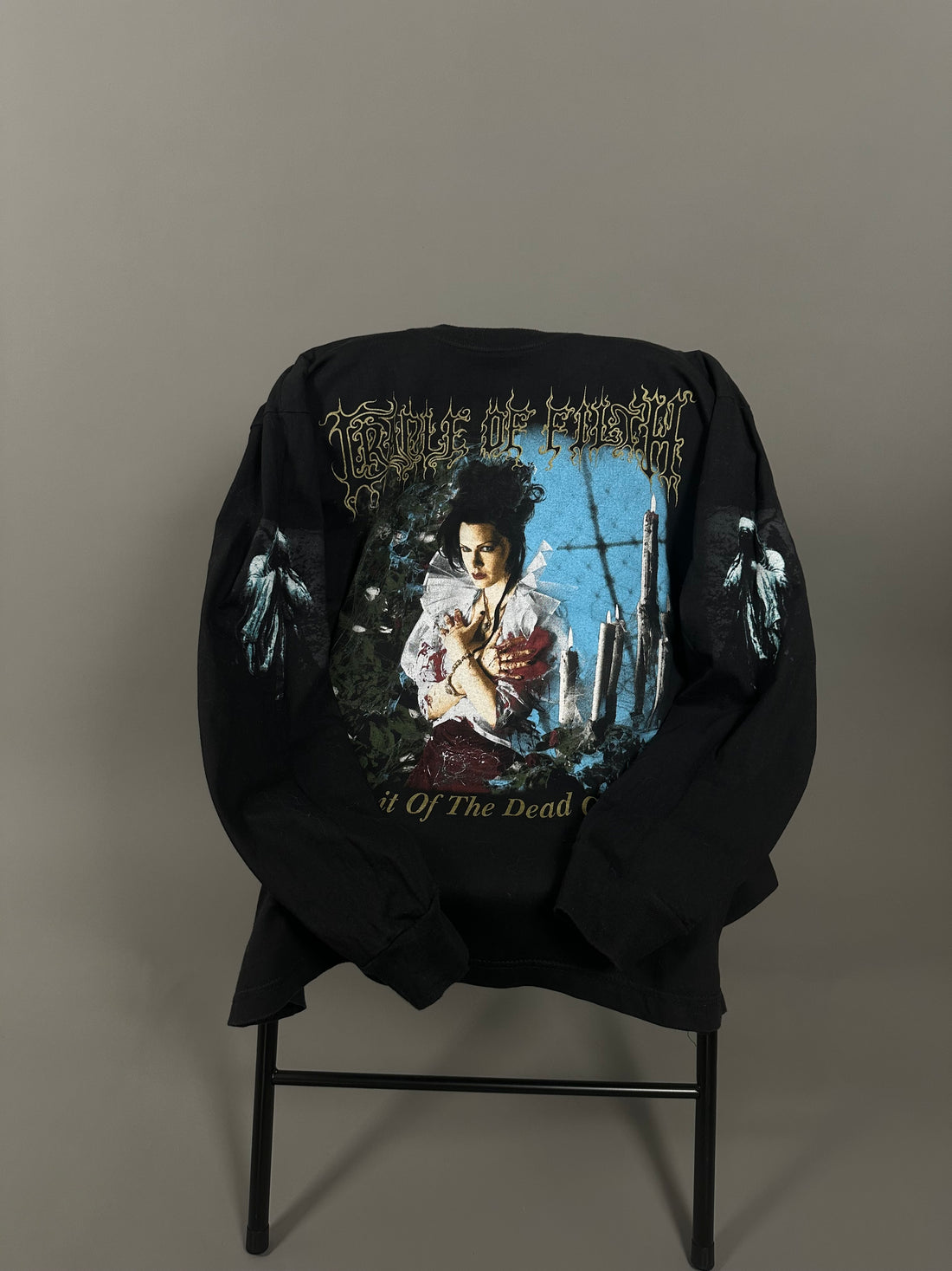 Vintage 1996 Cradle of Filth Portrait Of The Dead Countess Longsleeve