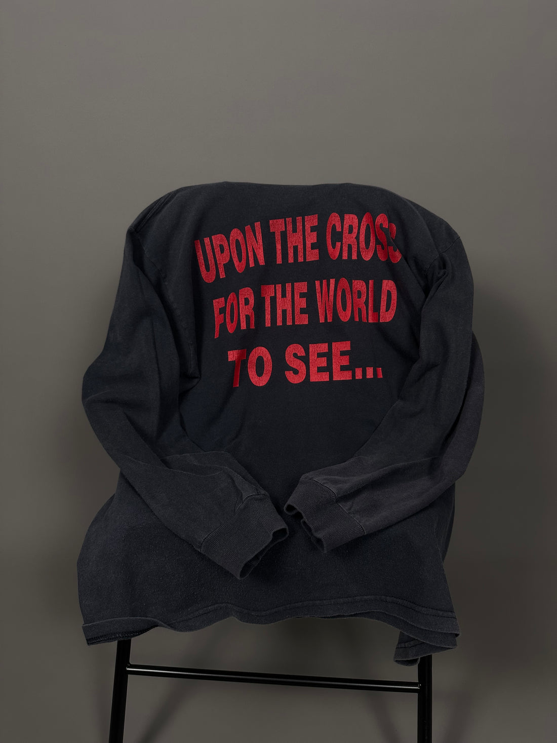 Vintage 1996 Deicide Upon The Cross Longsleeve