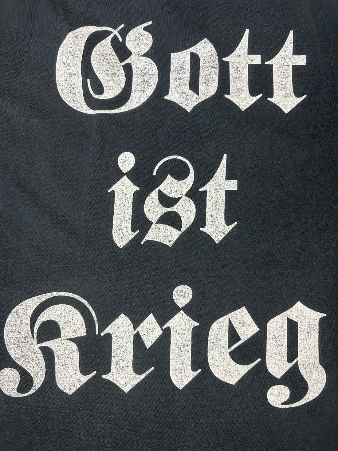 Vintage 1997 Totenmond Gott Ist Krieg T-Shirt