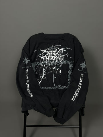 Vintage 1993 Darkthrone Under A Funeral Moon Longsleeve