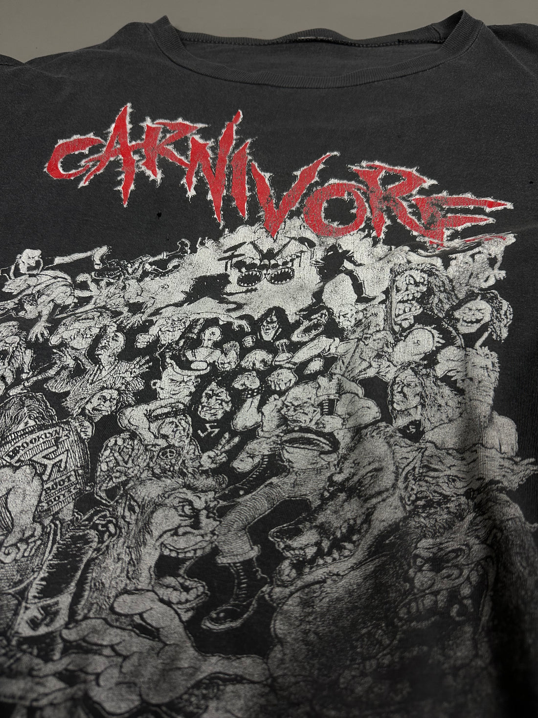 Carnivore 1985 Debut Album Vintage T-Shirt