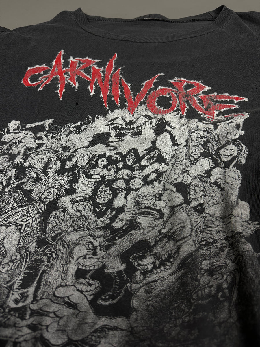 Carnivore 1985 Debut Album Vintage T-Shirt