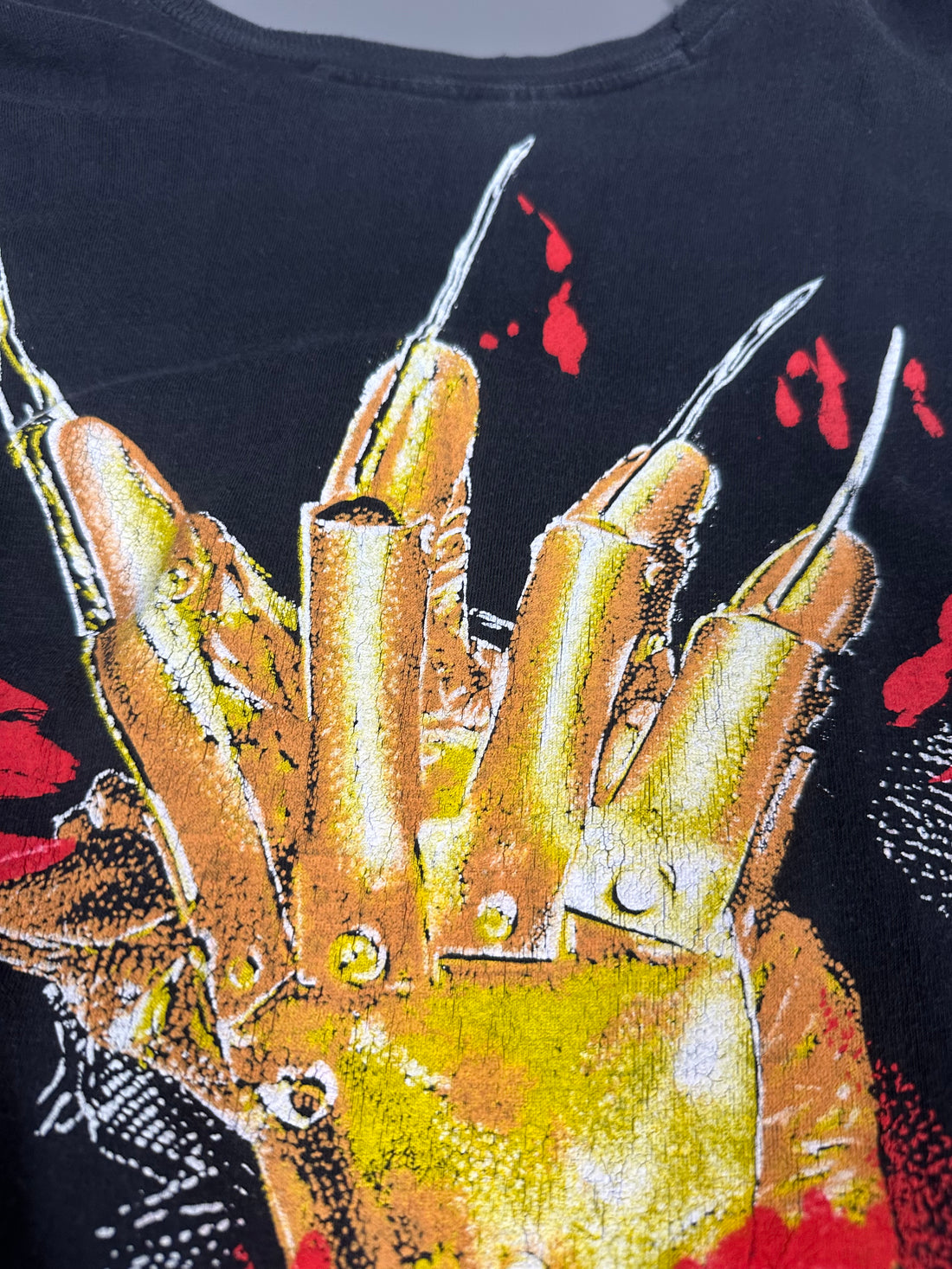 Vintage 1980s Freddy Krueger Horror T-Shirt