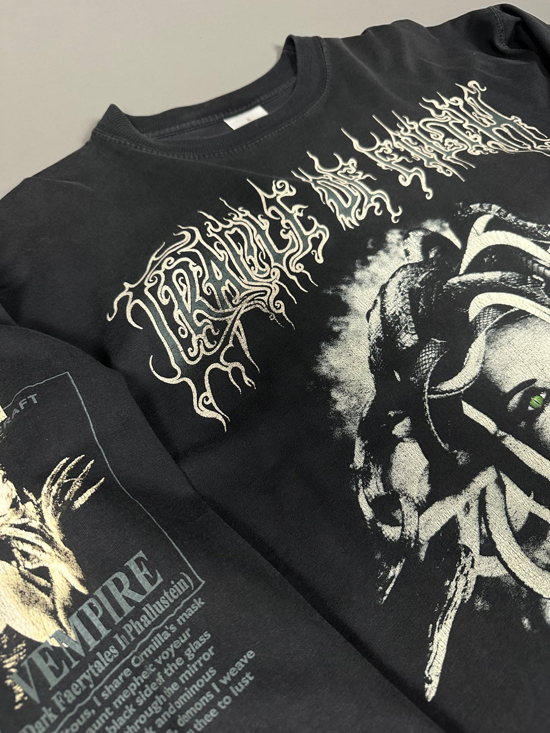 Vintage 1995 Cradle of Filth Sedusa Longsleeve