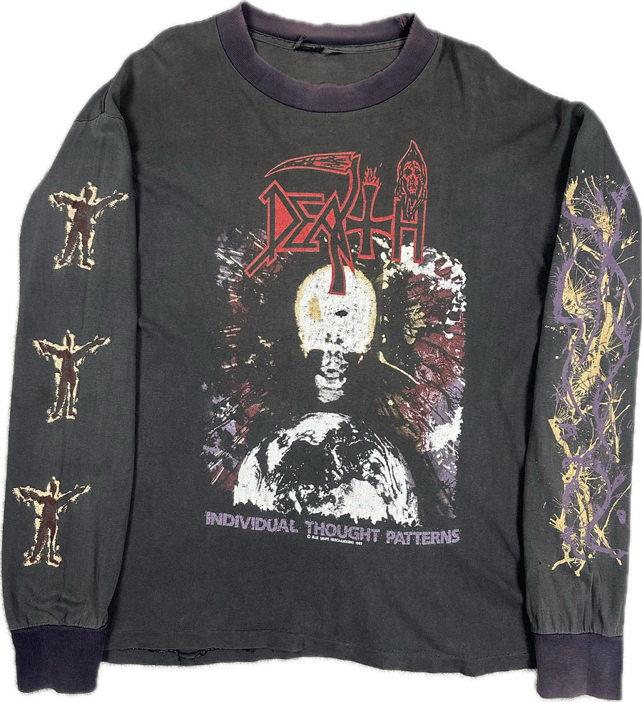 Vintage 1993 Death Individual Thought Patterns Longsleeve