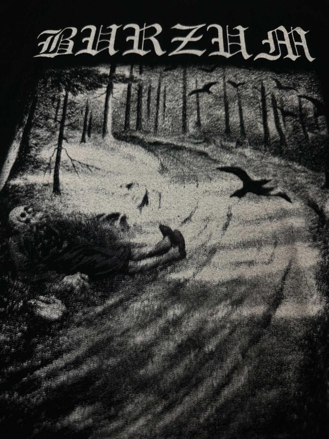 Burzum 2000s Hvis Lyset Tar Oss Vintage T-Shirt