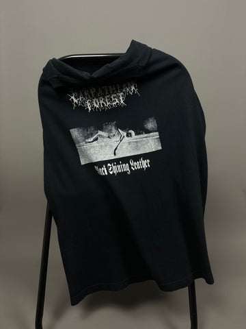 Carpathian Forest 1999 Black Shining Leather Vintage T-Shirt