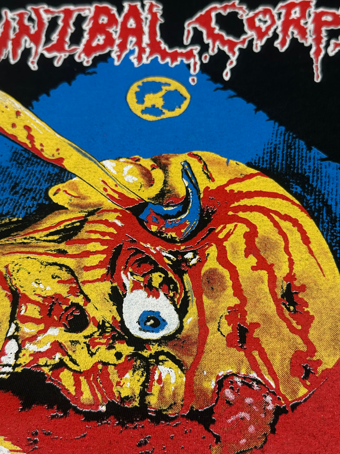 Vintage 1993 Cannibal Corpse Hammer Smashed Face T-Shirt