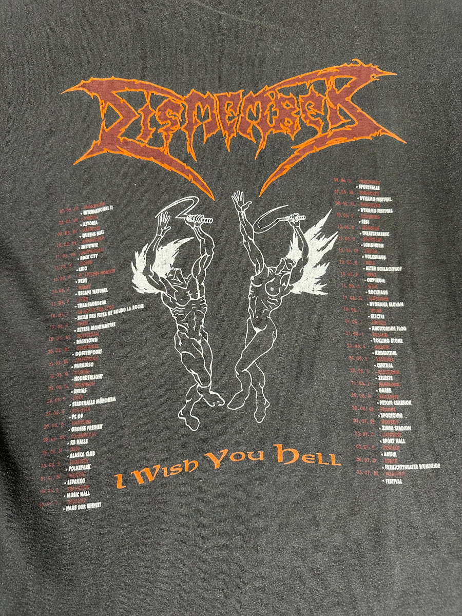 Vintage 1991 Dismember Everflowing Stream T-Shirt