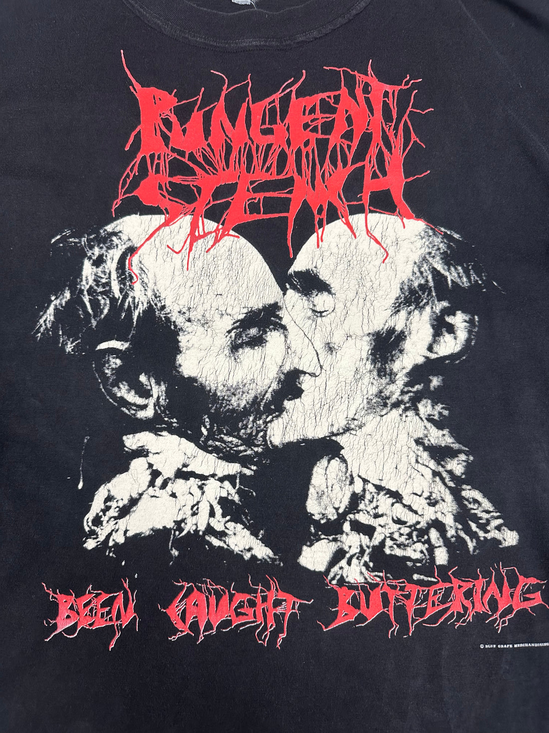 Vintage 1991 Pungent Stench Been Caught Buttering T-Shirt