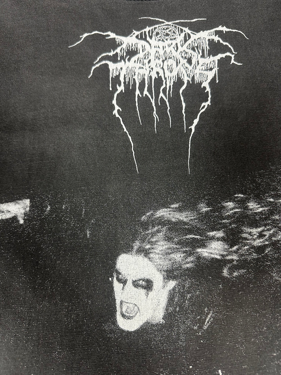 Vintage 1999 Darkthrone Blaze Northern Sky T-Shirt Longsleeve