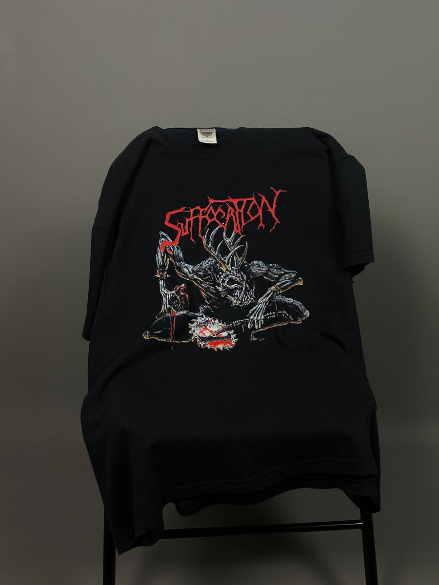 Suffocation 90s Human Waste Vintage T-Shirt