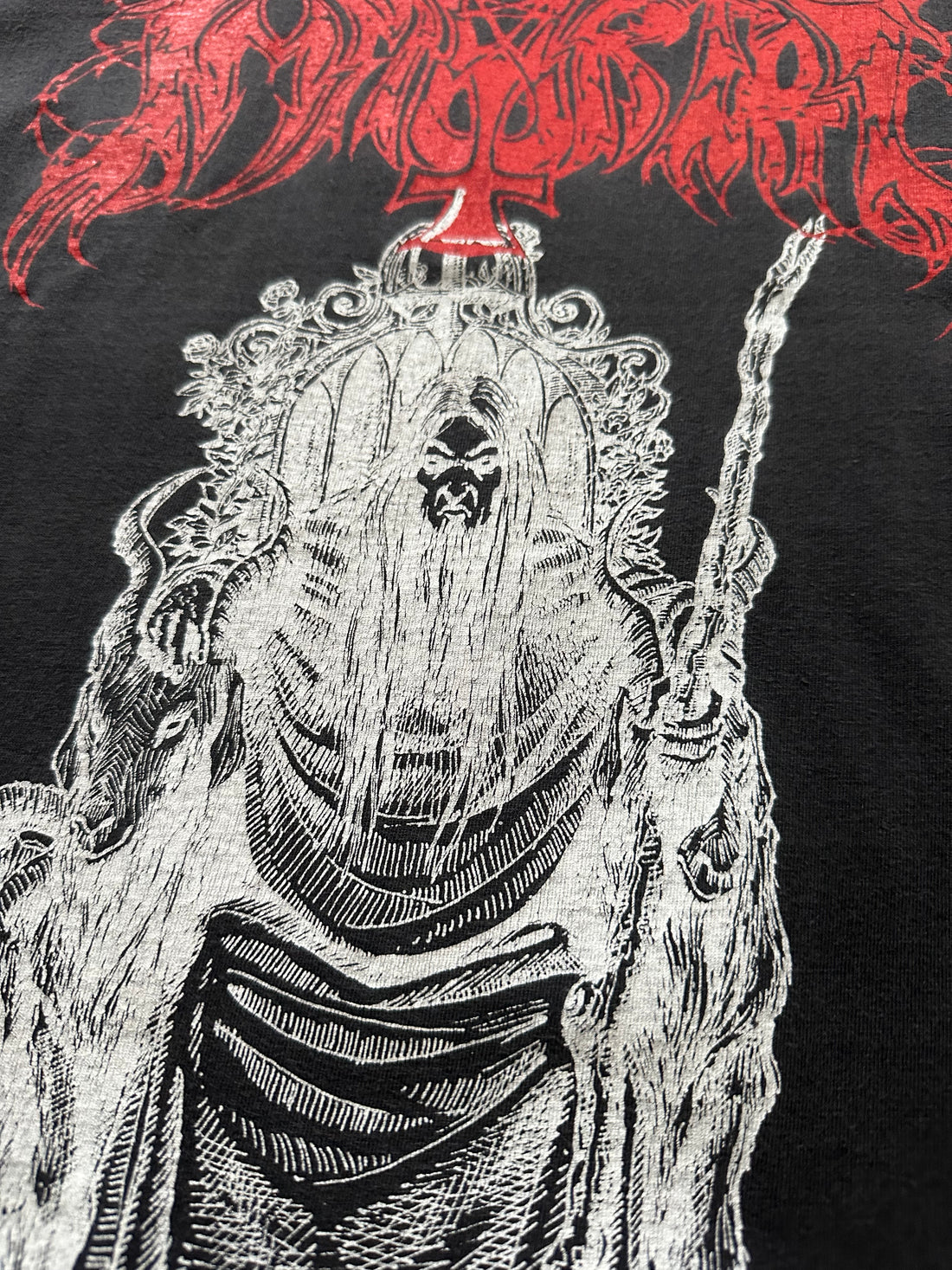 Vintage 1992 Immortal Black Winds Of Funeral T-Shirt