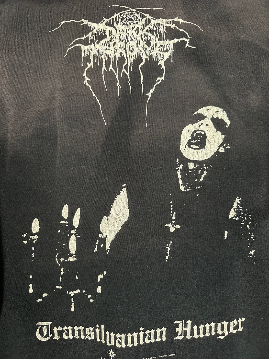 Vintage 1999 Darkthrone Transilvanian Hunger Zipper Sweatshirt